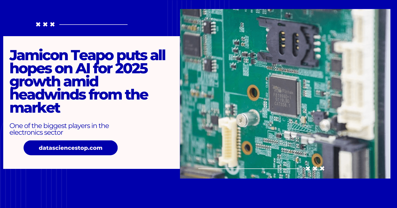 Jamicon Teapo puts all hopes on AI for 2025 growth amid headwinds from the market