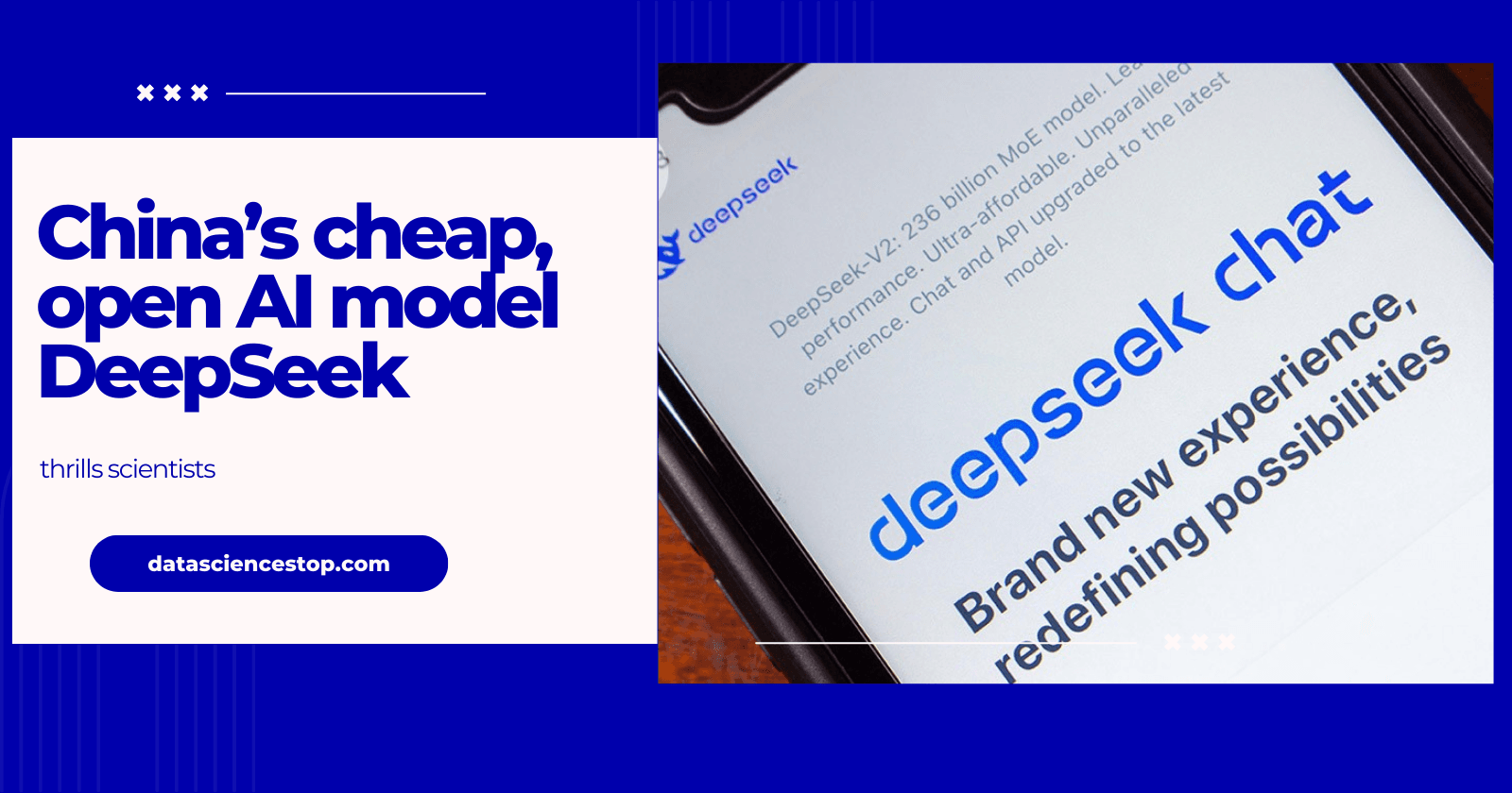 China’s cheap, open AI model DeepSeek thrills scientists