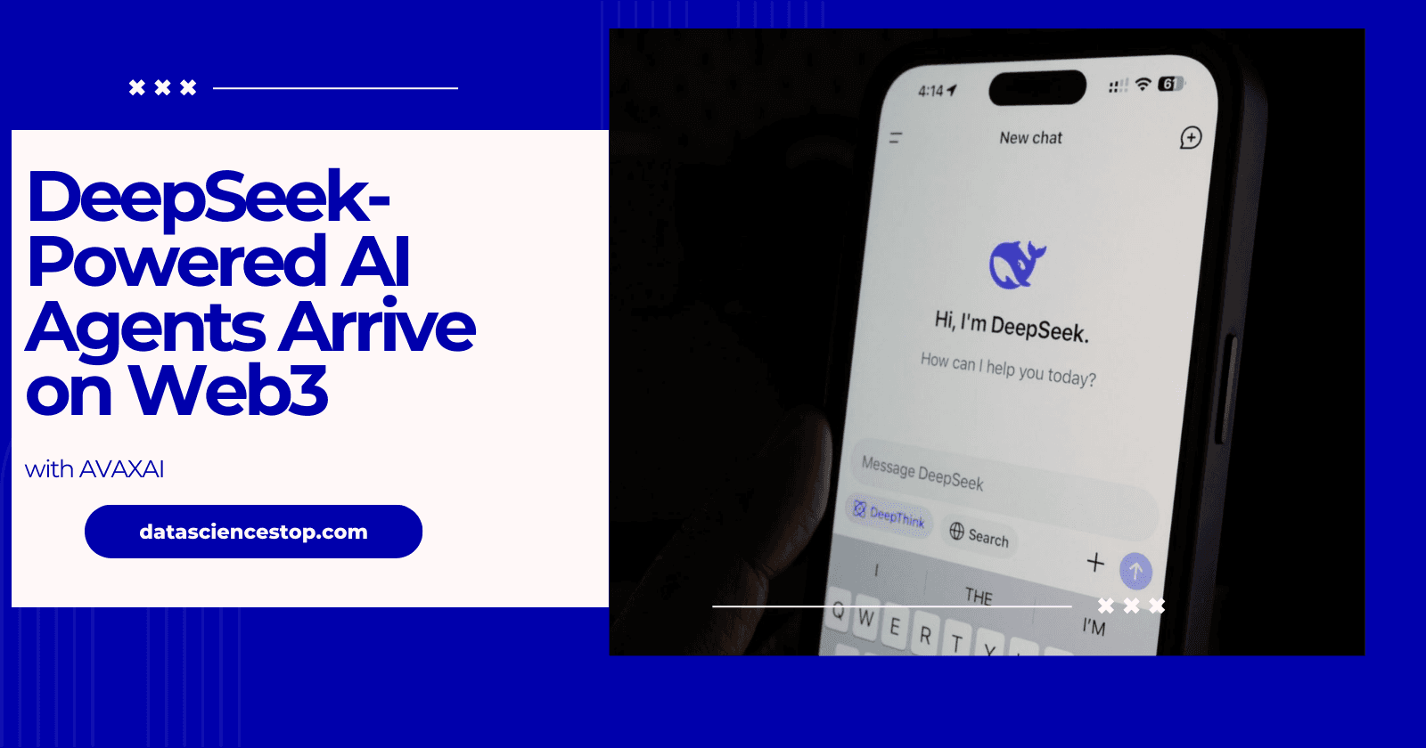DeepSeek-Powered AI Agents Arrive on Web3 with AVAXAI