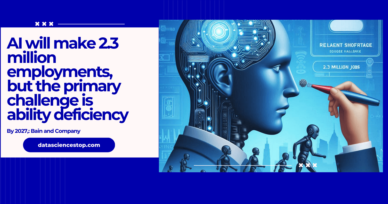 AI will make 2.3 million employments, but the primary challenge is ability deficiency By 2027,: Bain and Company